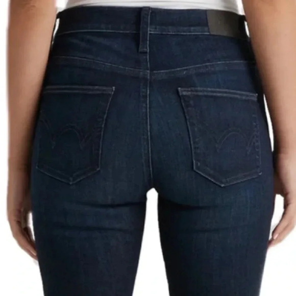 NWT Edwin Pixie 9” Mid Rise Skinny Jeans Color Legend Size 27 Anthropology - Picture 7 of 15